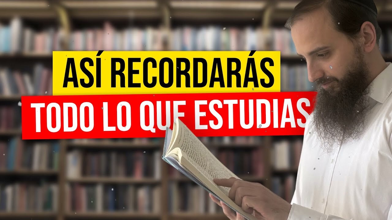 ¡Así estudiaron los judíos por 3000 años! Descubre el secreto - Daniel R. Chapán