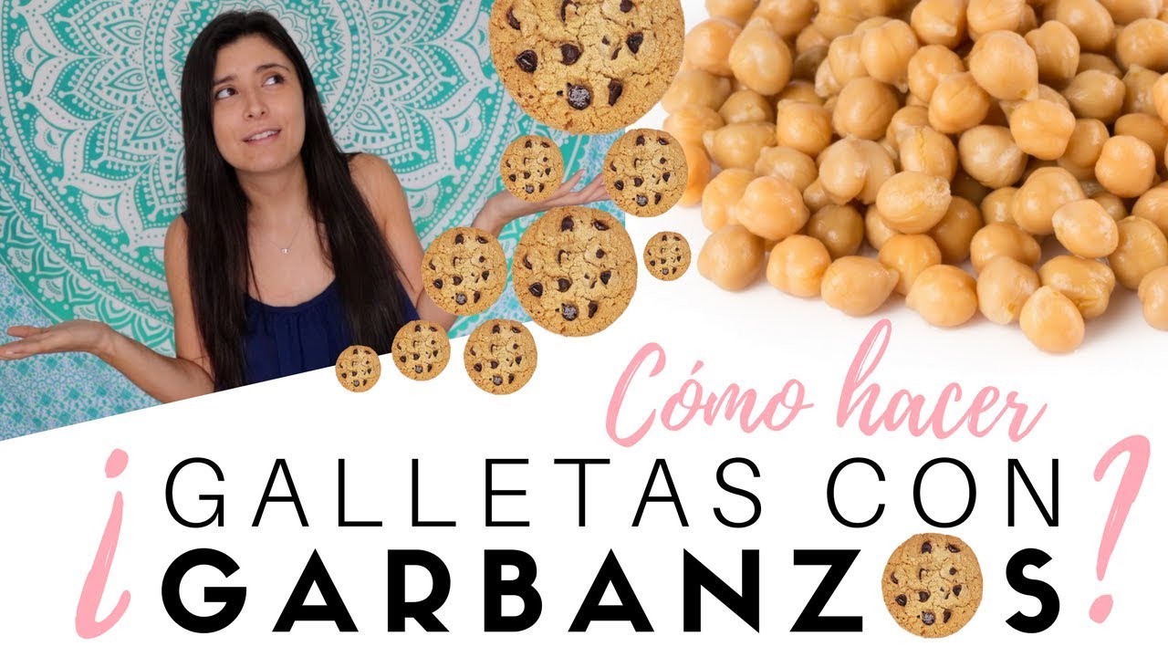 GALLETAS CHOCOCHIP DE GARBANZO?? FUNCIONA??? | RECETA PALEO, VEGANA, SIN AZÚCAR REFINADA