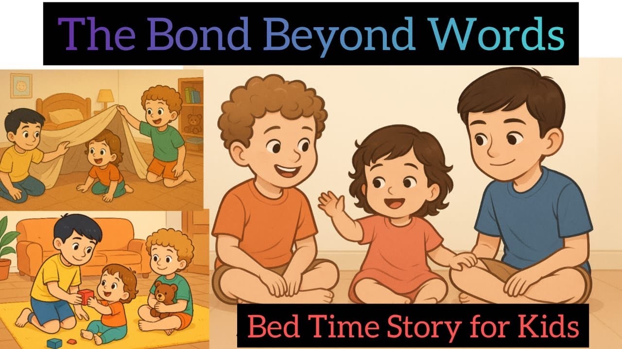 "A Story of Love, Support & Smiles" Bed time story for Kids💞