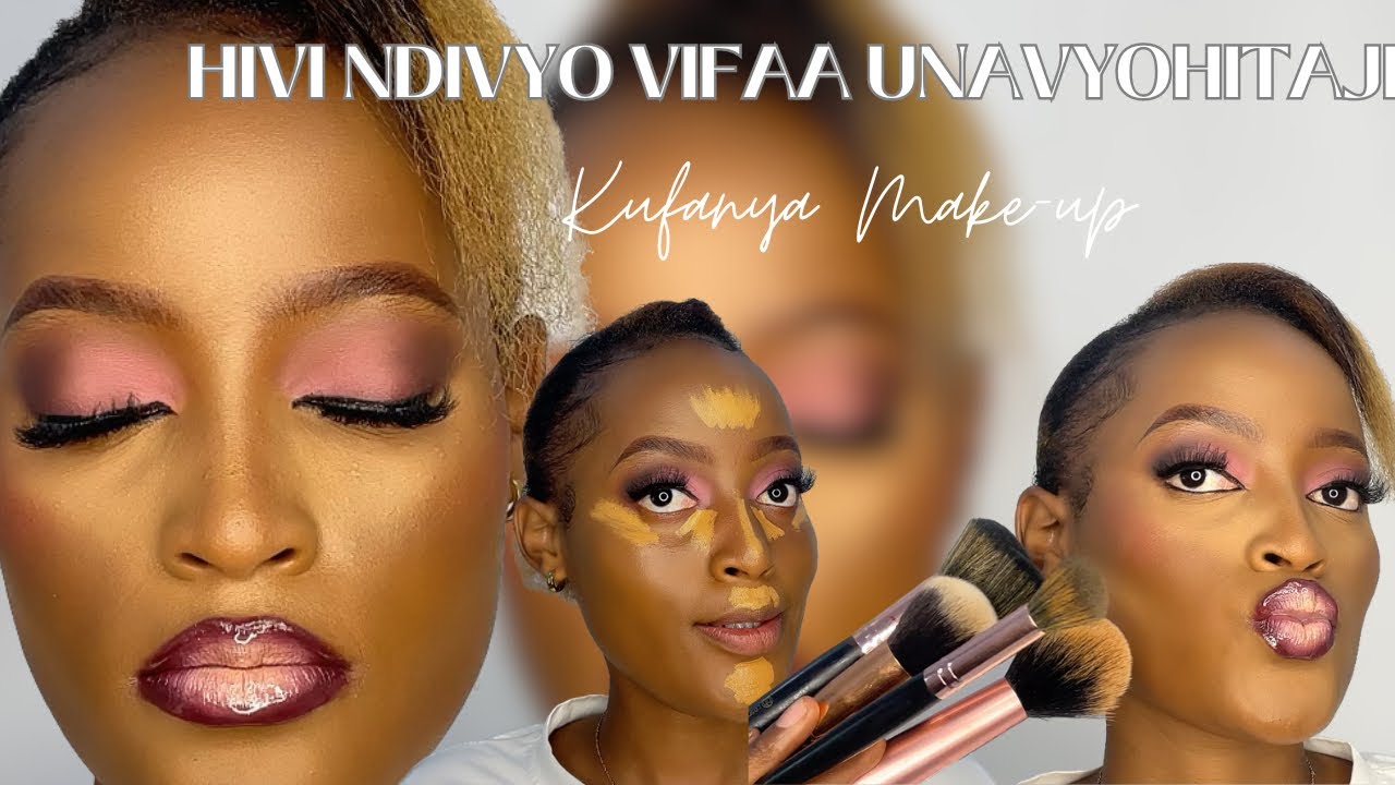 VIFAA MUHIMU VYA MAKEUP NA MATUMIZI YAKE ||HOW TO USE MAKEUP TOOLS AND PRODUCTS FOR BEGINNERS
