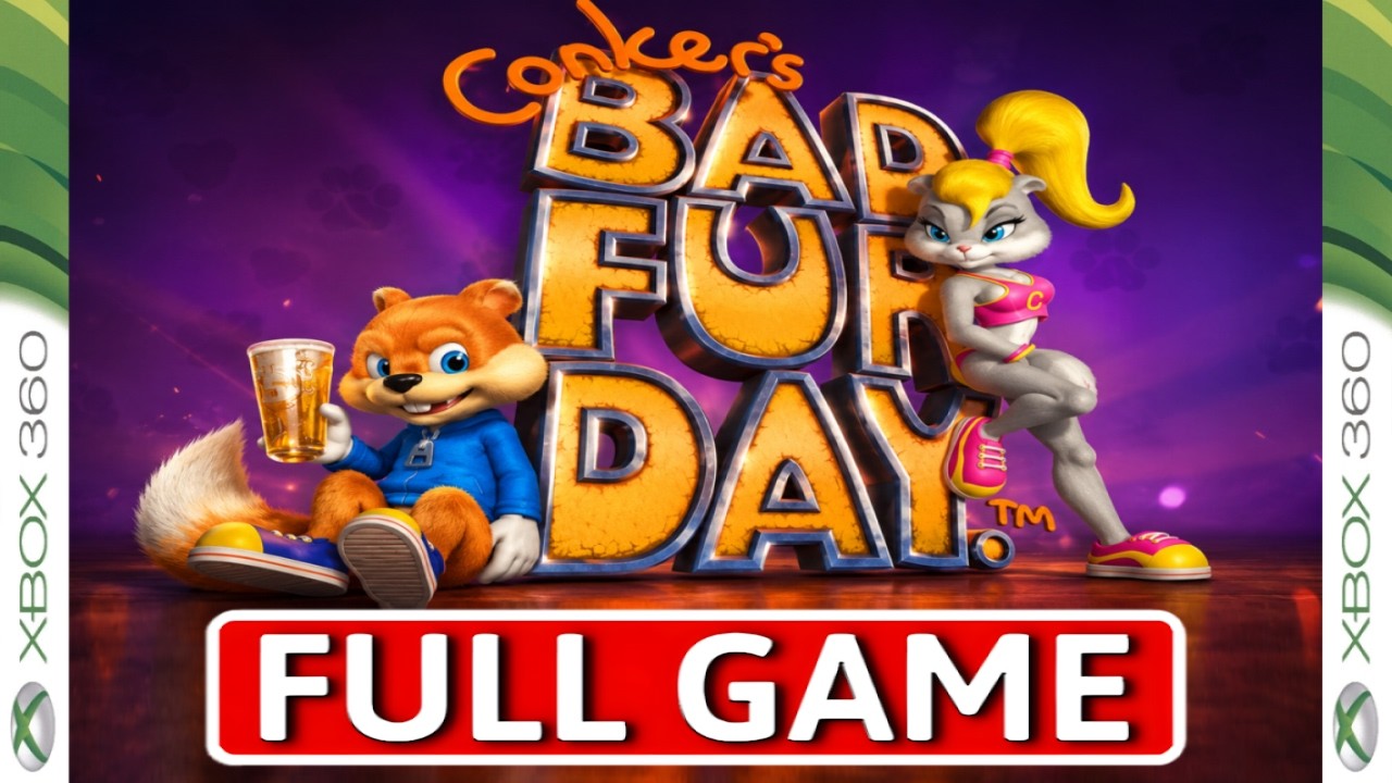 Conker's Bad Fur Day - FULL GAME Walkthrough Longplay