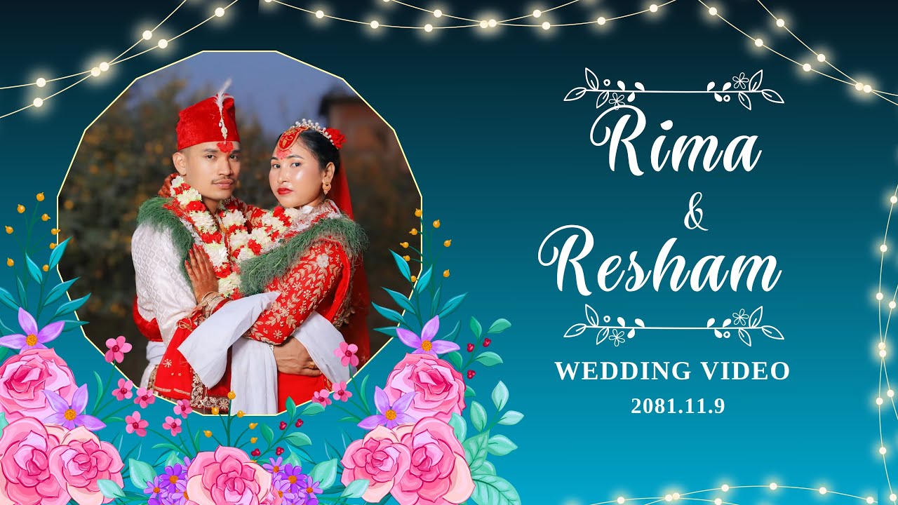 RIMA & RESHAM WEDDING VIDEO