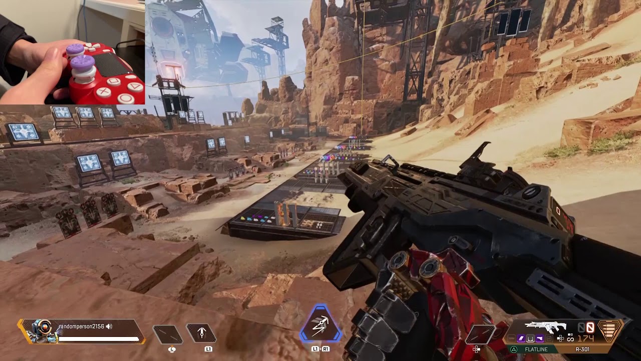 Can the strikepack actually laser someone 100m away (pt 2 R301, Flatline)