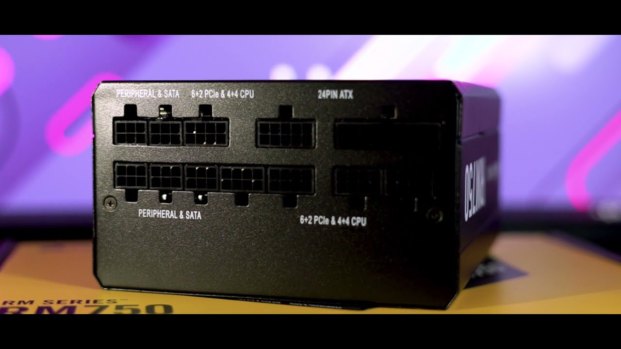 Corsair Rm750 PSU Unboxing