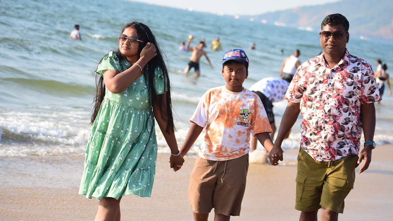 Goa beach re puraw masti  kida le|| santali family vlog||Shivani vlog 