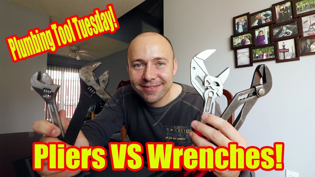 Plumbing Apprentice Tools | Pliers VS Wrenches | Tool Tuesday 1