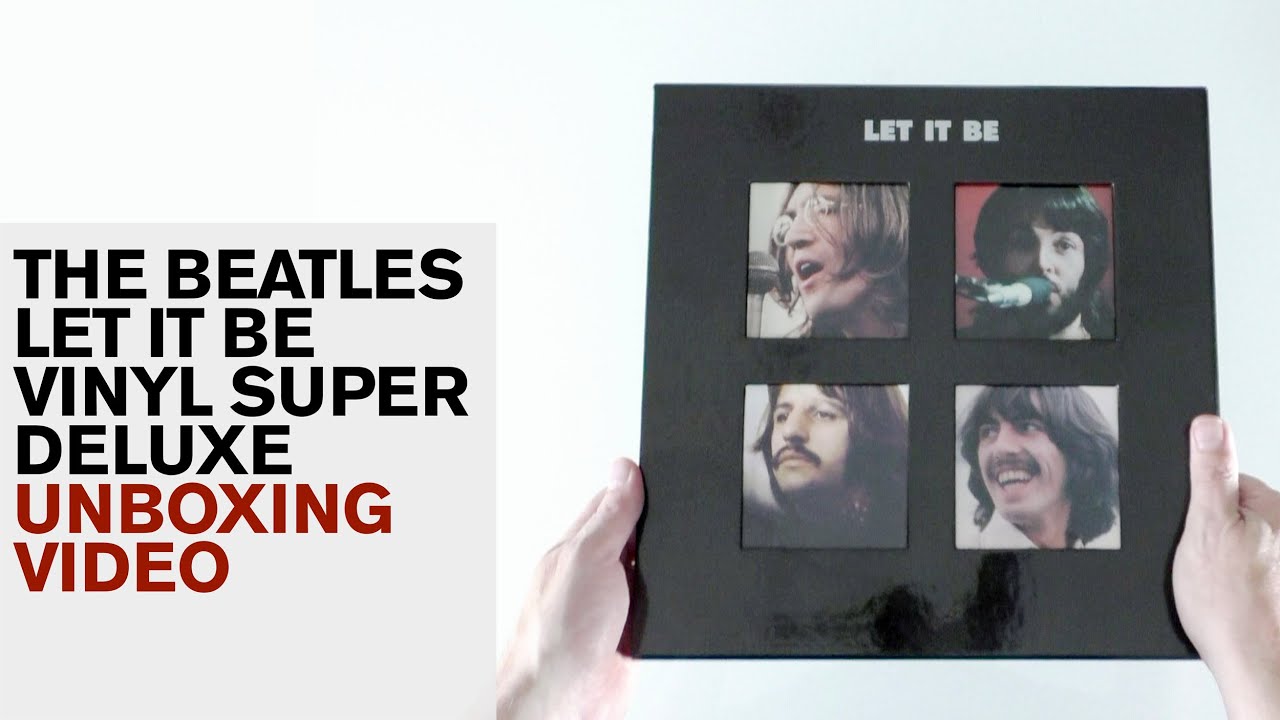 The Beatles / Let It Be 5LP vinyl super deluxe unboxing