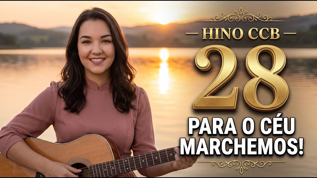 Hino 28 com Letra – Para o céu marchemos | Hinário 5 CCB