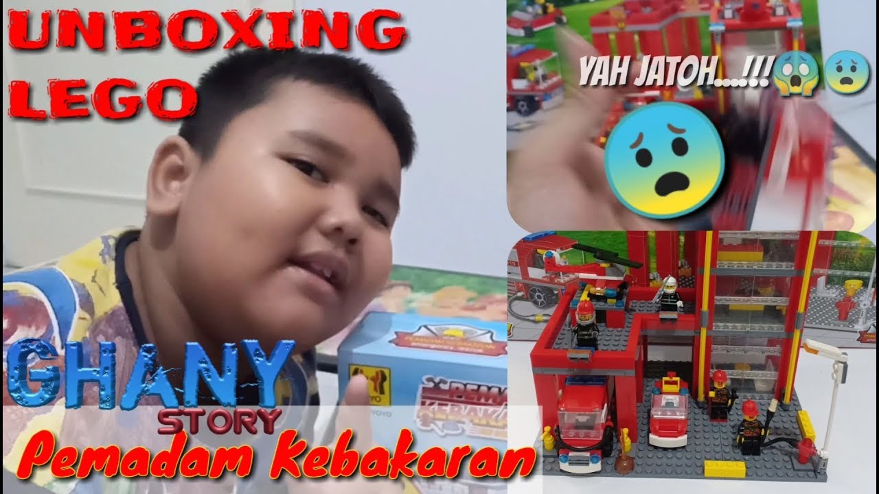 Lego - Cuplikan Basil Unboxing Lego