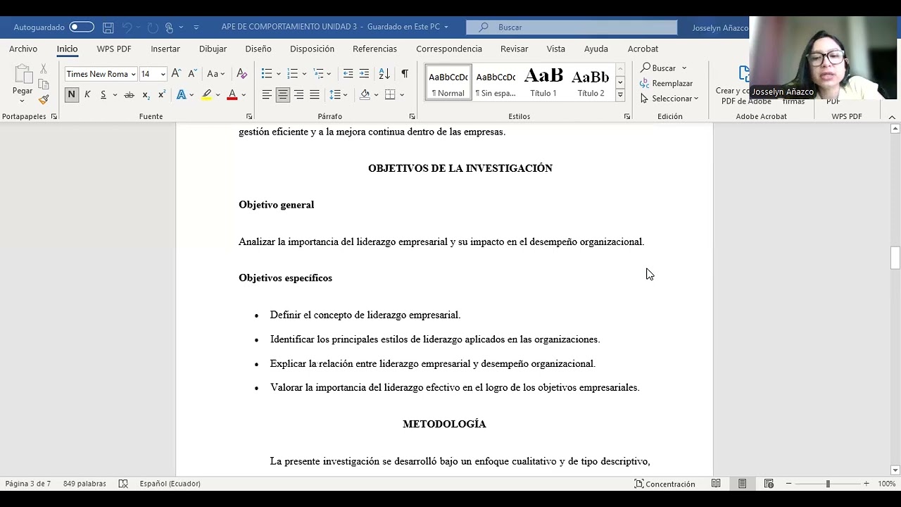 comportamiento organizacional unidad 3 ape