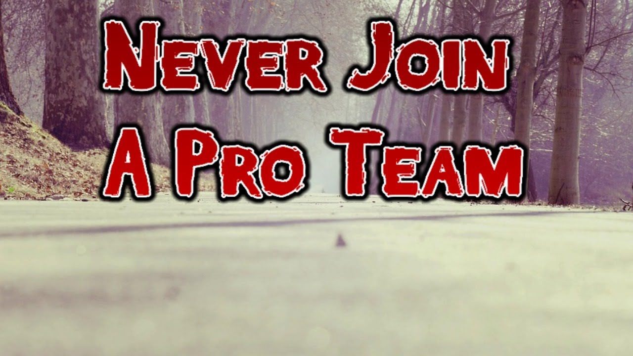 Fortnite Scary Story: Never Join A Pro Team