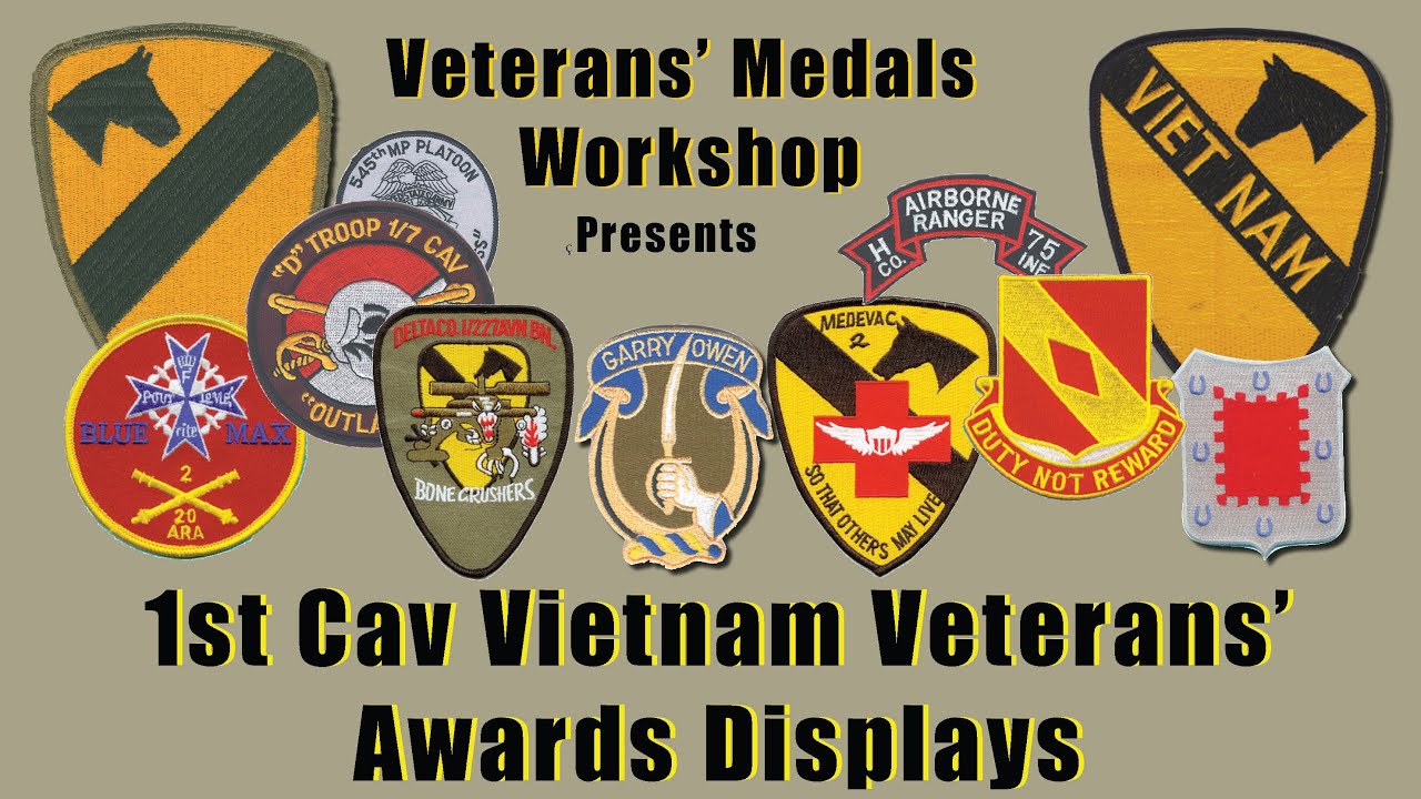 1st Cavalry Division (Airmobile), 1st Cavalry Vietnam Veterans' Military Medals, Badges & Insignia.