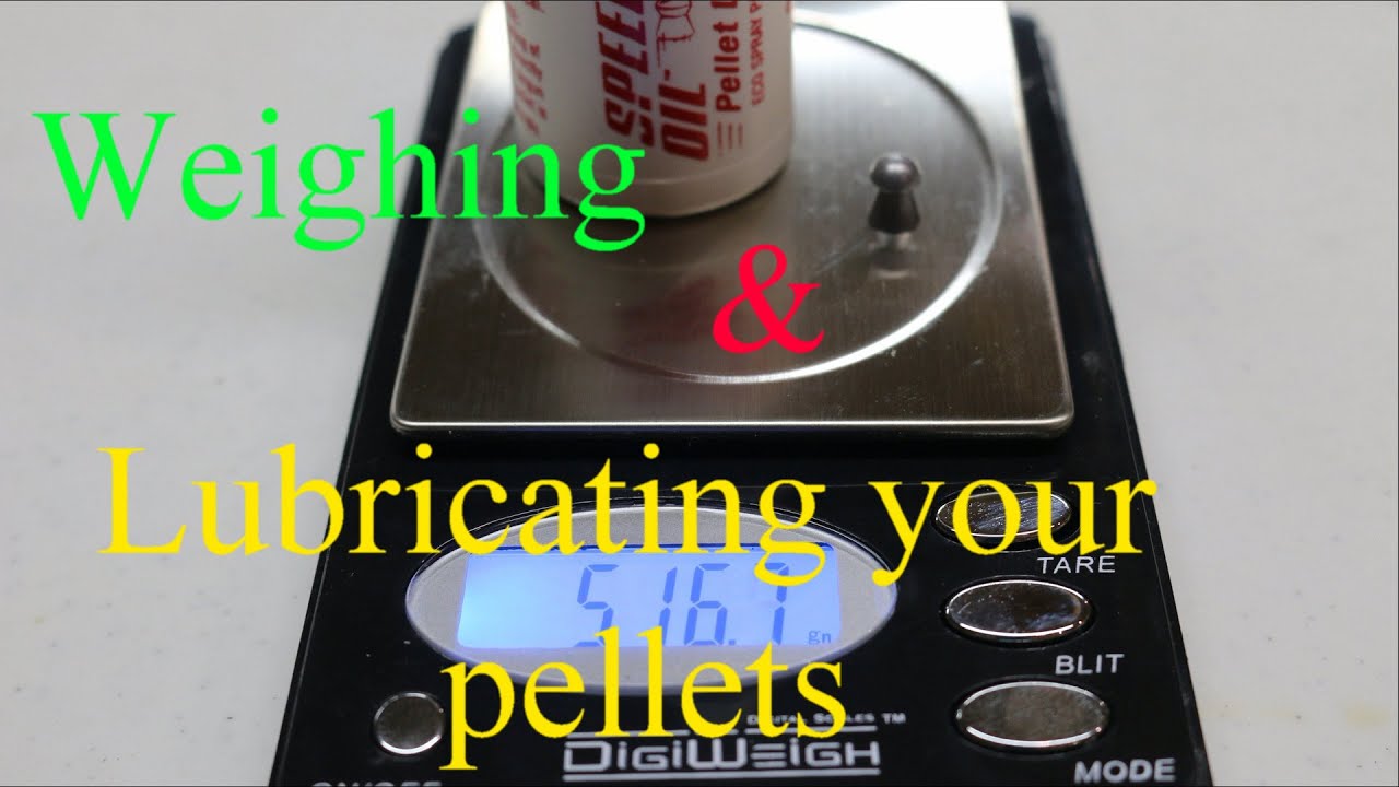 Pellet weighing and lubrication - P-ROD pellet test - Pelletonix