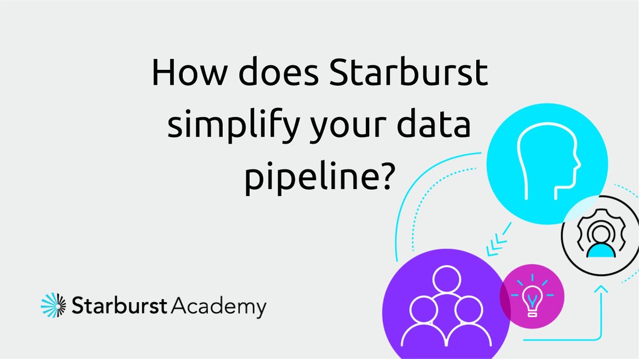 How does Starburst simplify your data pipeline? | Starburst Academy