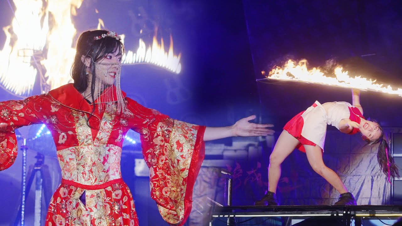 火之魔女登場【珍火馬戲團】台灣即將成真火舞團