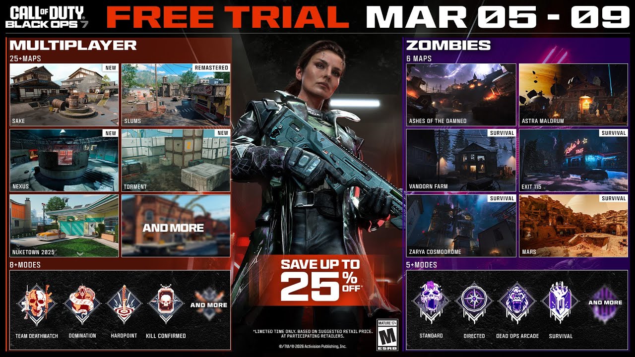 SEASON 02 BLACK OPS 7 FREE TRIAL AVAILABLE NOW!!