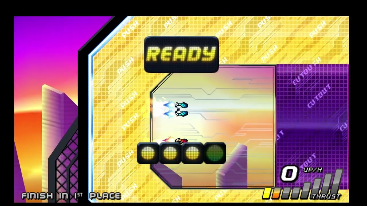 Aero Racer (PSP) jugabilidad de prueba parte 1