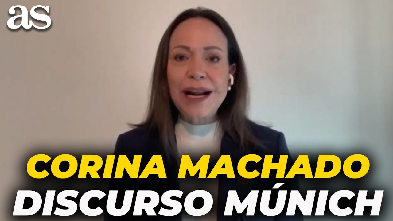 DISCURSO completo MARÍA CORINA MACHADO en MÚNICH: PREMIO NOBEL a TRUMP, FUTURO de VENEZUELA...