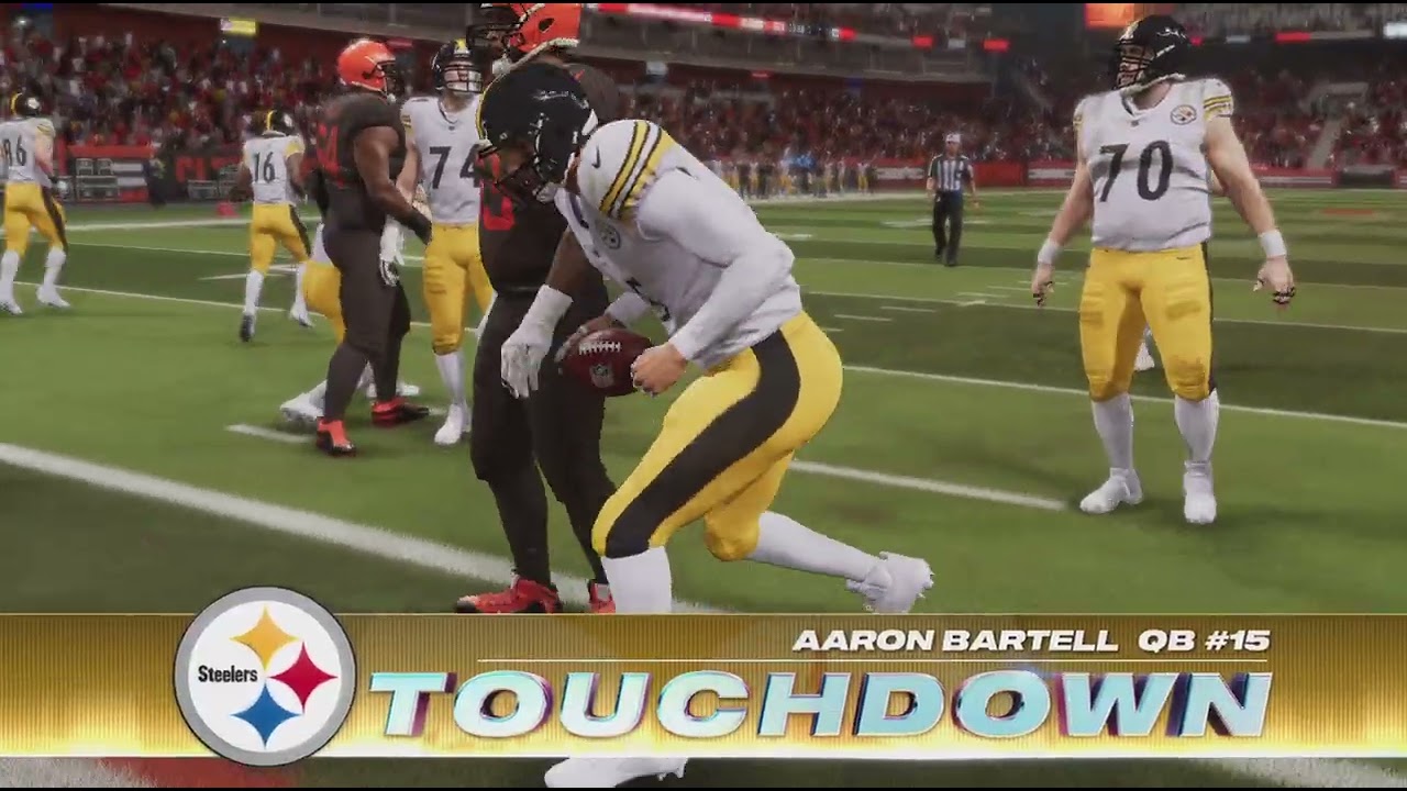 Madden NFL 24 Steelers vs Browns - Franchise Oldie Generated