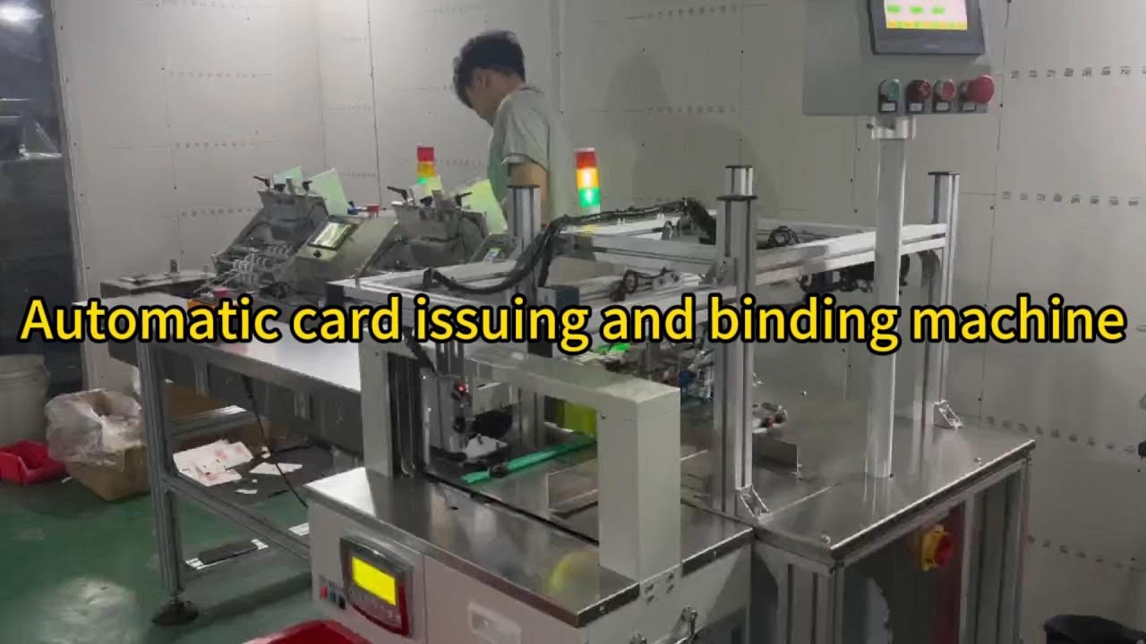 Instruction Cardboard Feeding Machine and Counting Paper Card Book with Banding Strapping Machine