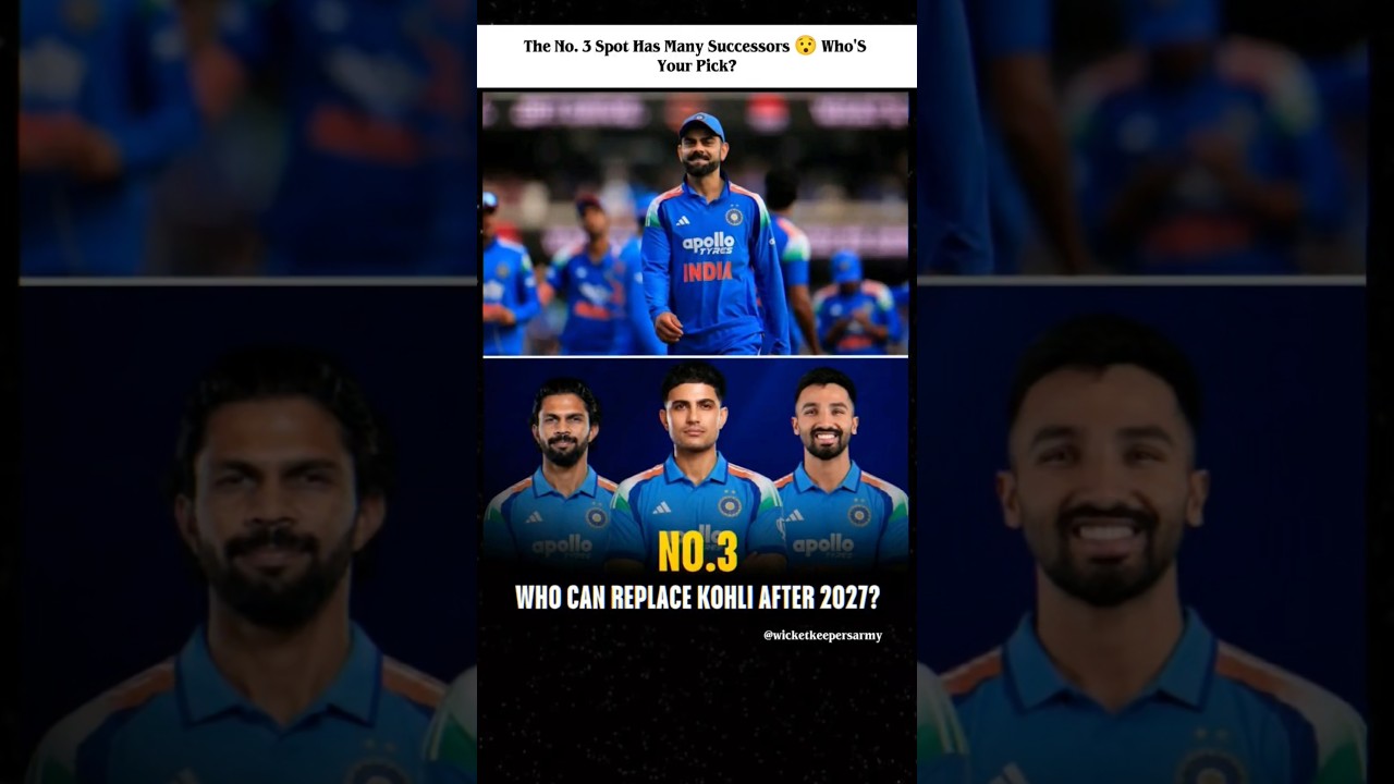 The No. 3 spot has many successors 😯 Who's your pick?