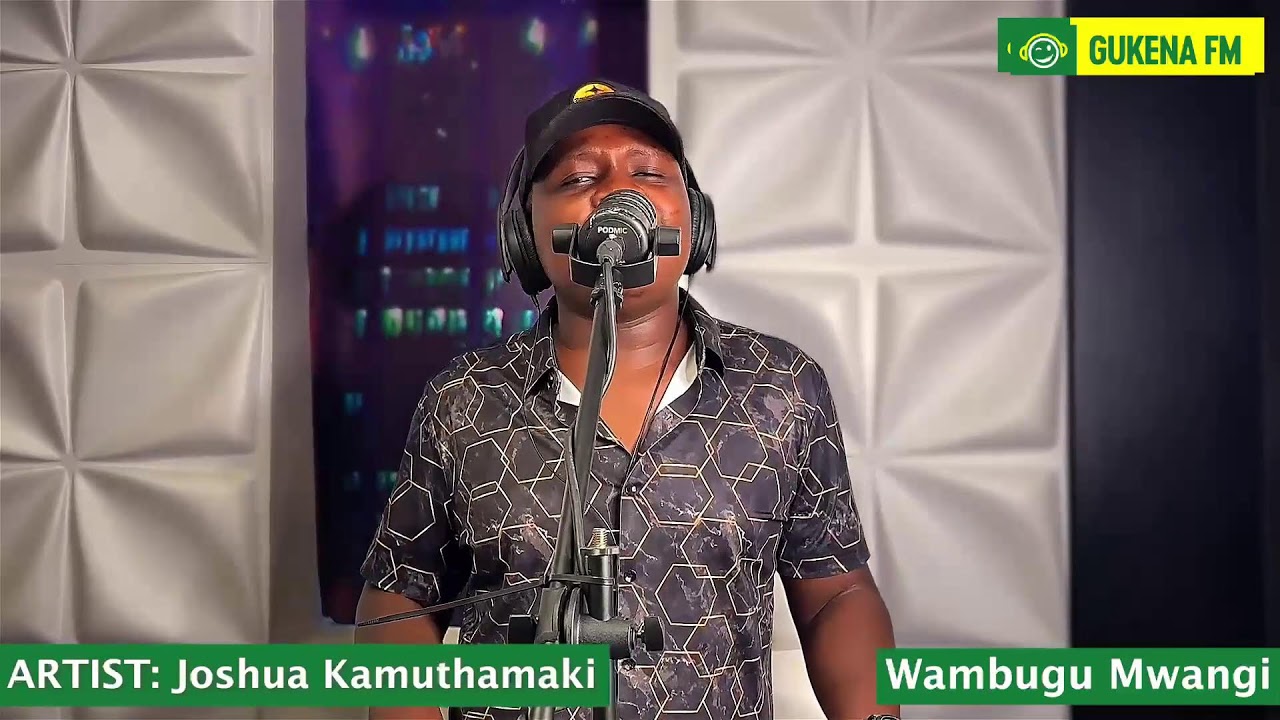 Mugithi LIVE na Joshua Kamuthamaki. #GUkenaFM #WambuguMwangi
