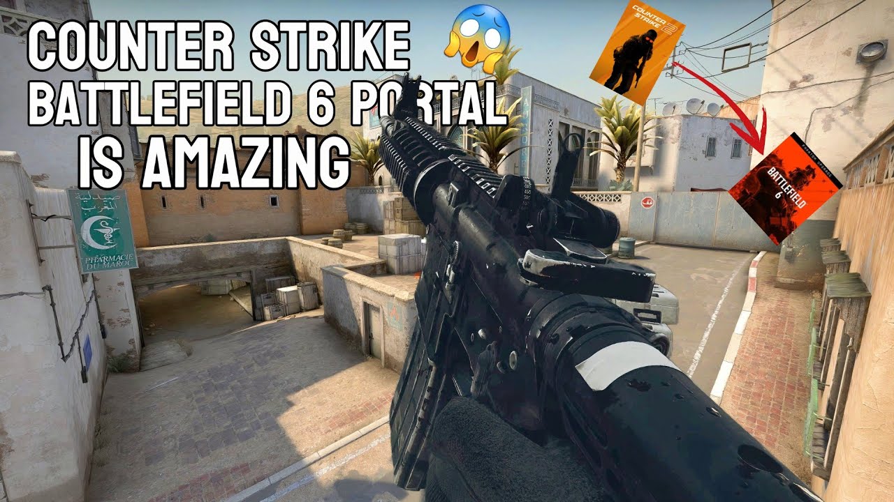 Counter Strike's De Dust 2 Map Takes Over Battlefield 6 Portal - Epic KBM Gameplay on PS5 Pro