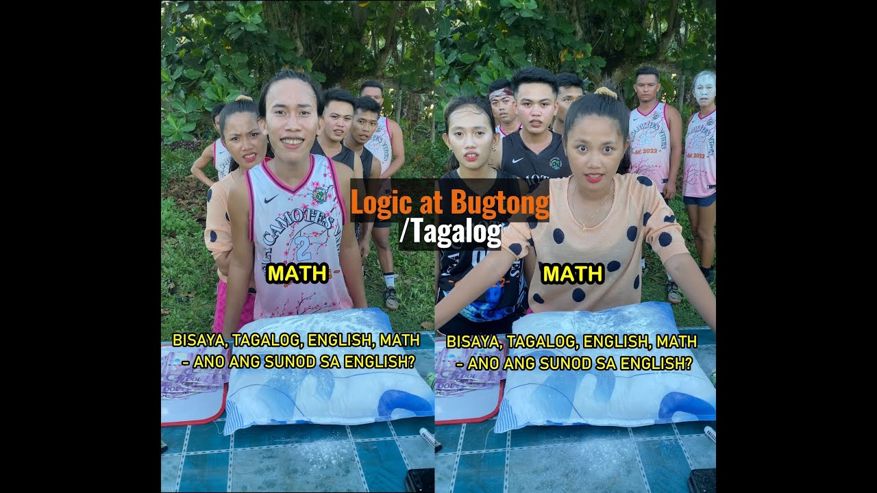 Bisaya, Tagalog English, Math, ano ang sunod sa English!? Logic and bugtong tagalog