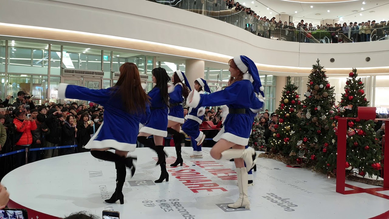 191221 러블리즈 Lovelyz - 아츄 Ah-Choo 직캠 Fancam @크리스마스 게릴라 콘서트 Christmas Guerilla Concert