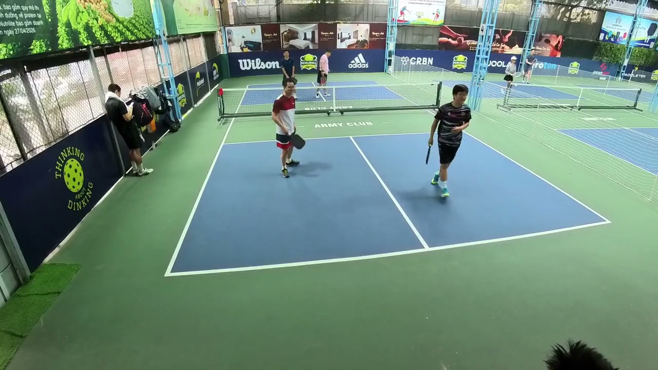 Minh/ Duy vs Trung/ Liên - Sân Army - 7/2/2026