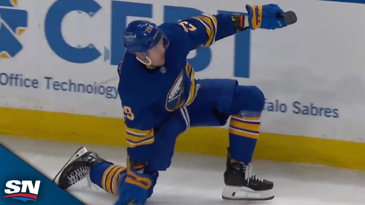 Beck Malenstyn Puts Puck Through Sam Dickinson's Legs To Score Beautiful Goal
