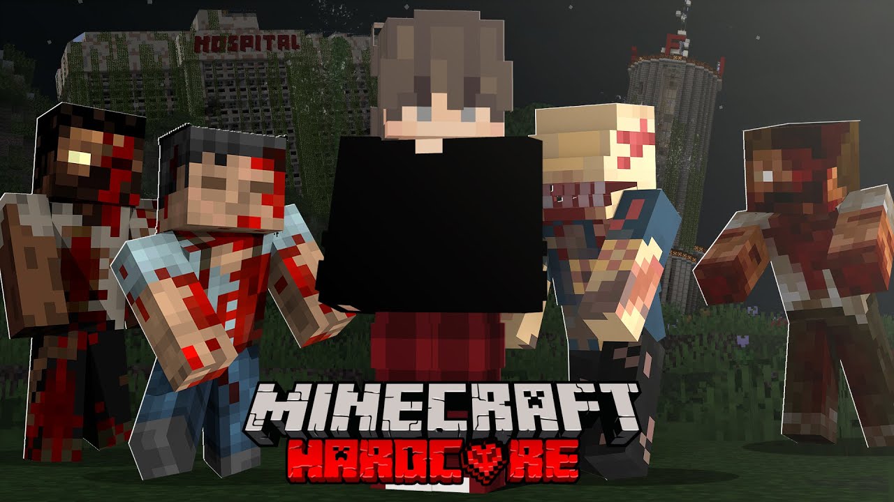 Surviving A ZOMBIE APOCALYPSE In Minecraft!