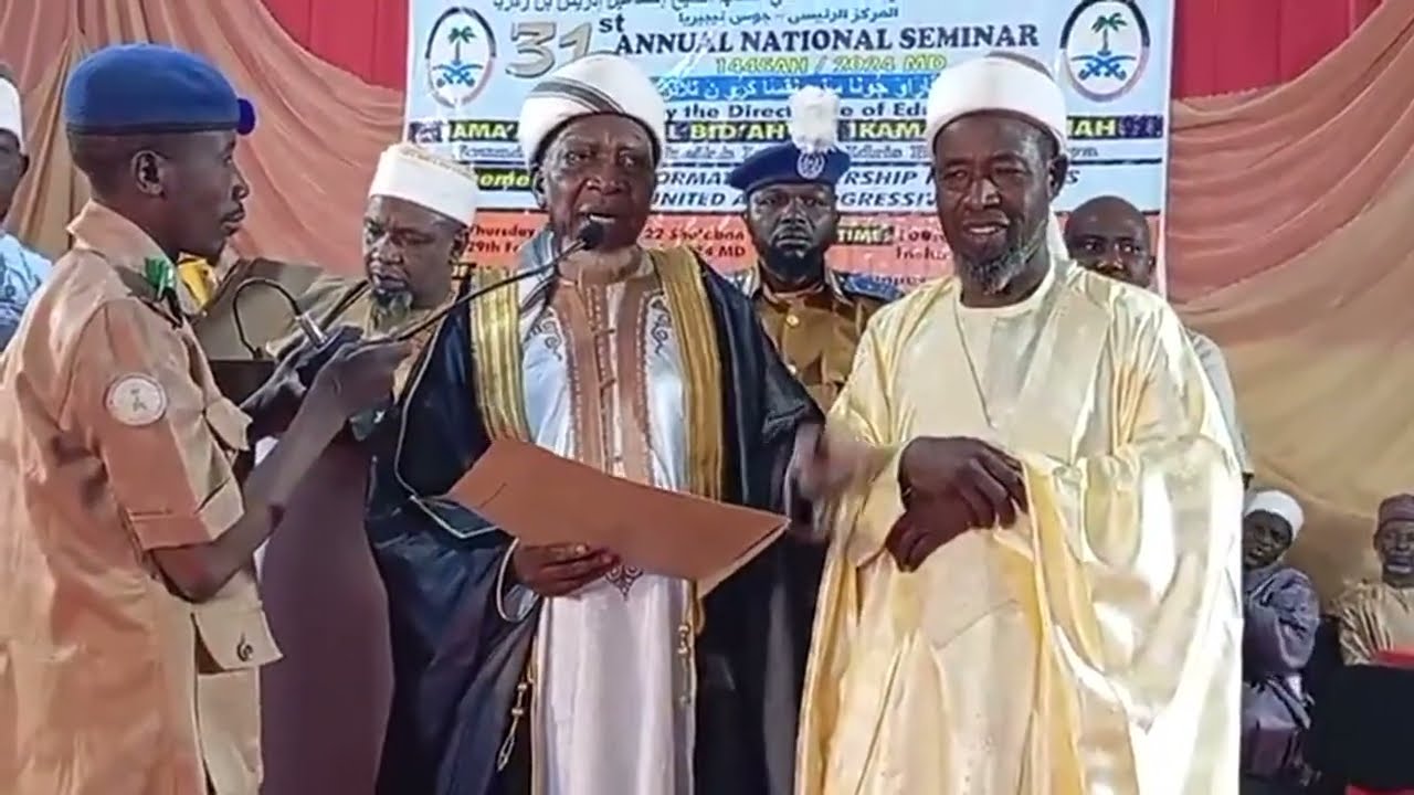 POSTING NA MALAMAI MASU GABATARDA TAFSIRIN RAMADAN 1445-2024 SEMINAR JIBWIS NHQ JOS NIGERIA