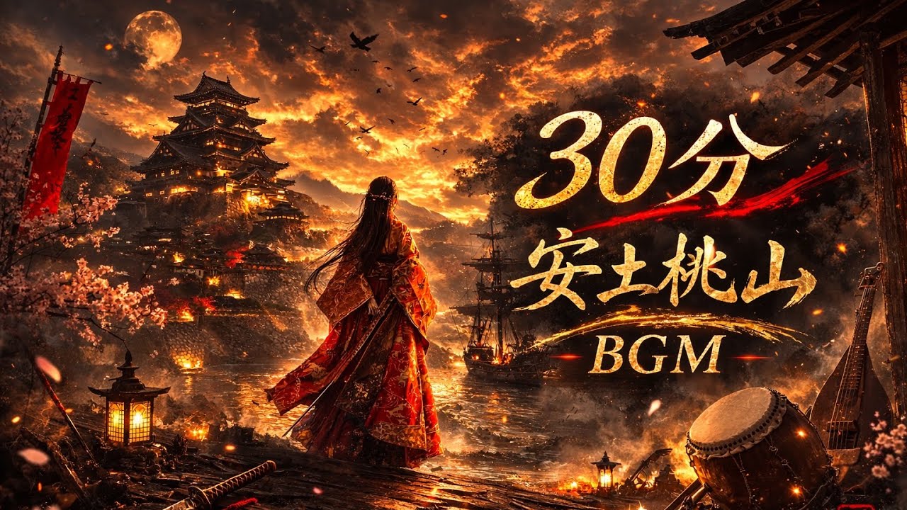 【30分没入】安土桃山BGM 作業用 | Azuchi-Momoyama Era Music