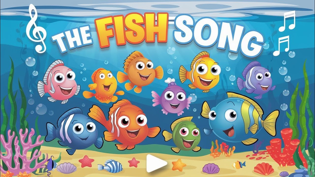 The Fish Song For Kids - Songs For Kids
