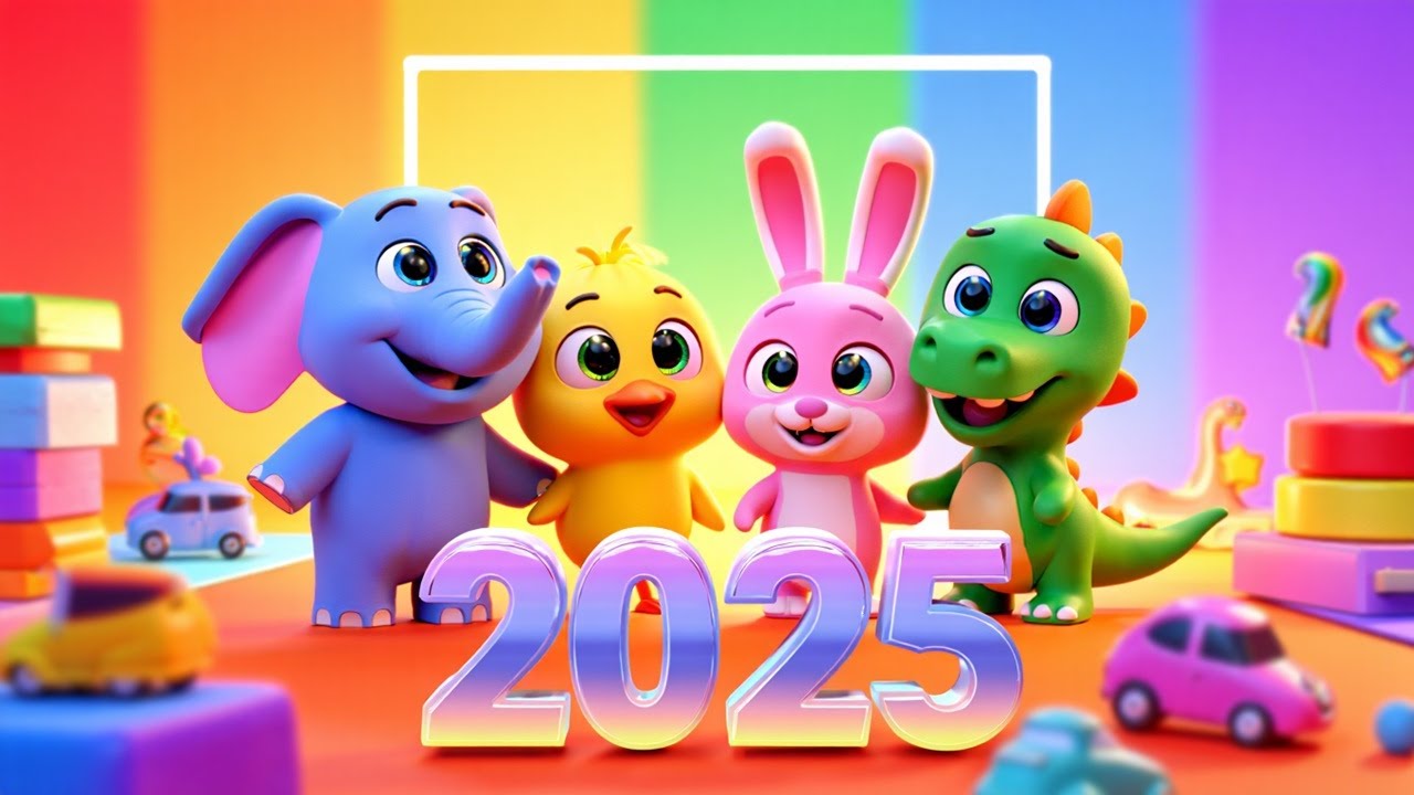 New Cartoon Video Series 2025 | Fun 3D Animation for Kids & Toddlers