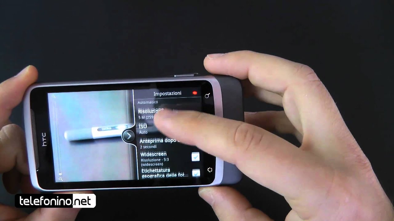 HTC Desire Z videoreview da Telefonino.net
