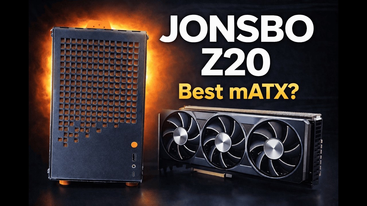 This Tiny Micro-ATX Case Looks AMAZING – JONSBO Z20 Review