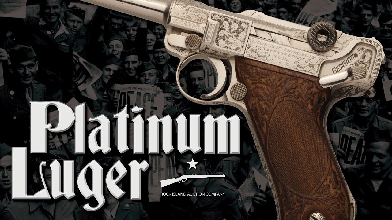Платиновая презентация Krieghoff Luger