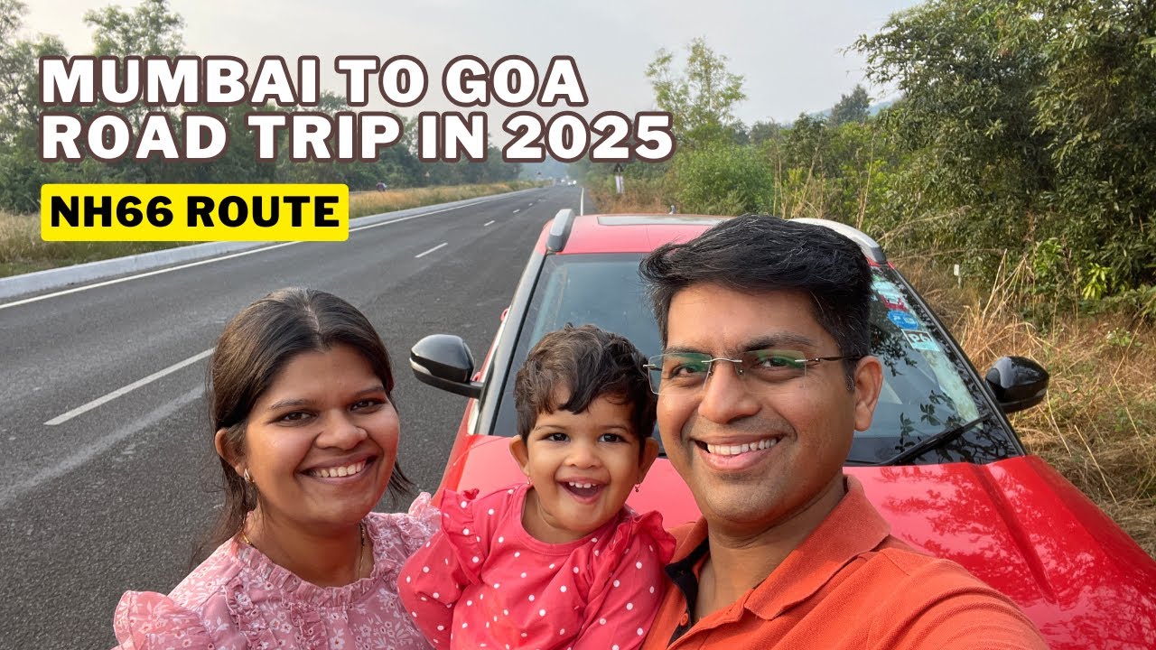 Mumbai to Goa Road Trip via NH66 in 2025 | Mumbai Goa Highway | That Wandering Couple