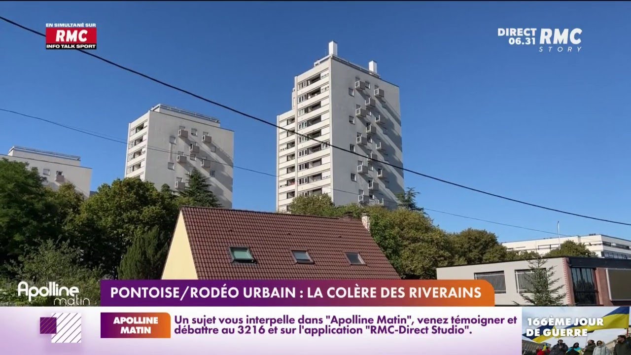 Rodéo urbain à Pontoise : la colère des riverains