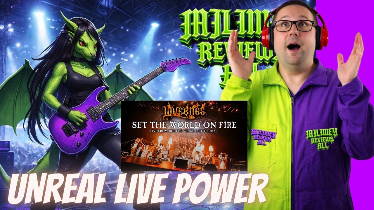 LOVEBITES – “Set The World On Fire” (Live from Ride For Vengeance Tour 2021) | Reaction! 🔥