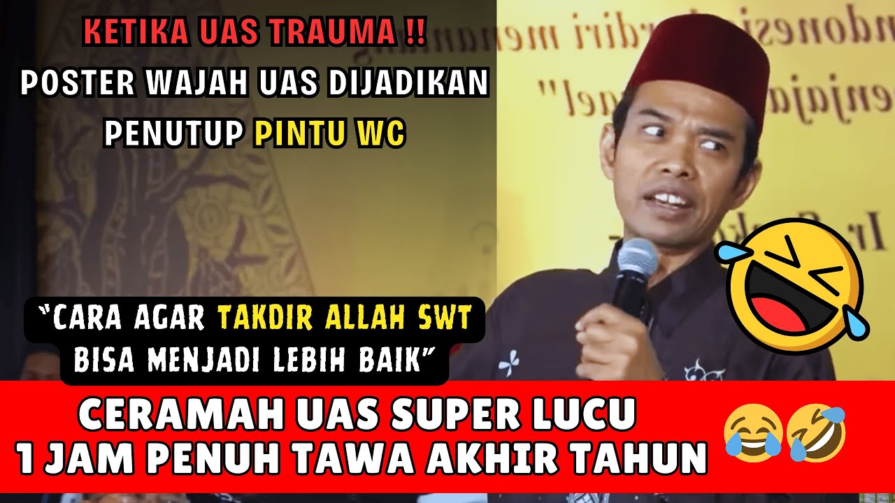Ceramah UAS Lucu Terbaru, Jamaah Tak Sanggup Tahan Tawa - Prof. H. Abdul Somad, Lc.D.E.S.A.,Ph.D