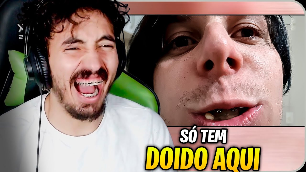 ESSE MALUCO INVADIU MINHA CASA - KLEBERIANO | REACT