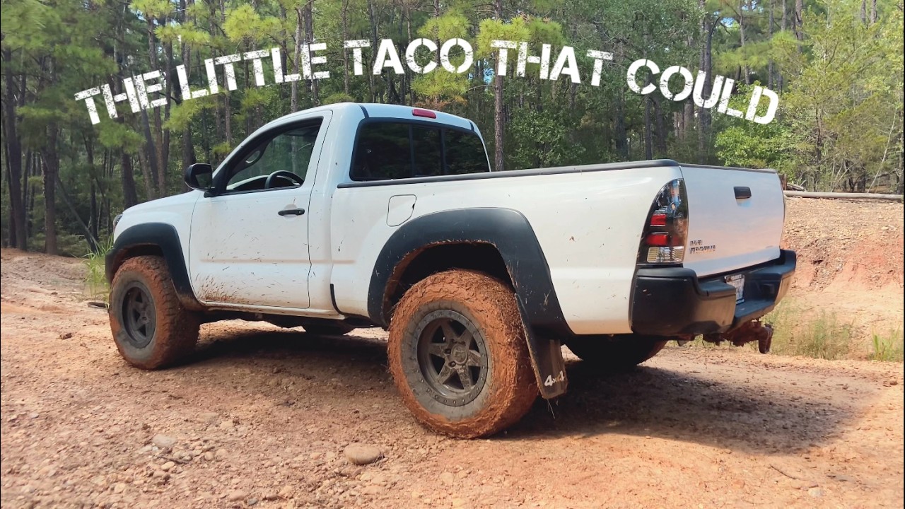 Taking my Daily Work Truck Off-Road | Toyota Tacoma 4x4 Regular Cab