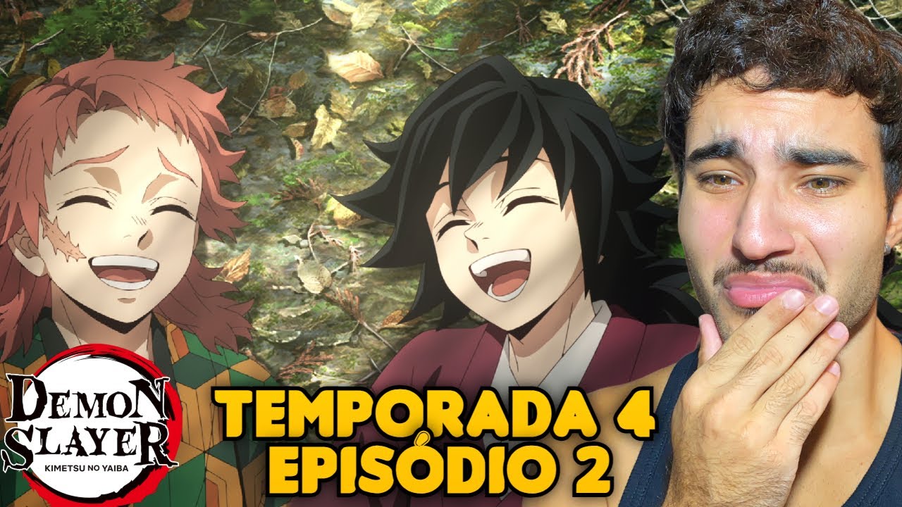 TOMIOKA 😭😭 React Demon Slayer EP. 2 Temporada 4 - KIMETSU