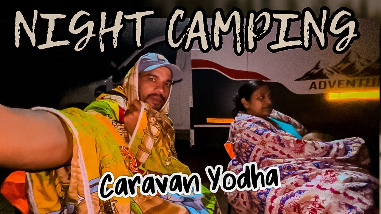 Night Camping at Querim Beach Goa Campervan | Caravan #goa #Campervan #rv #motorhome #caravanyodha