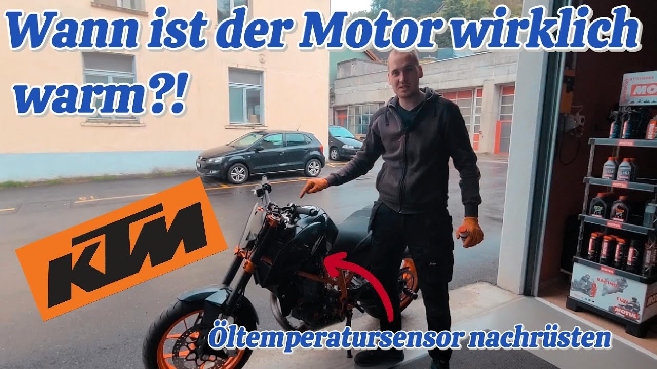ÖLTEMPERATUR-SENSOR AN DEINER KTM NACHRÜSTEN | BLAUM MOTORRADTECHNIK