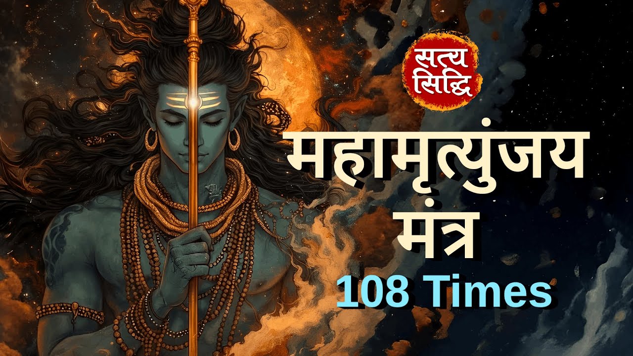 महामृत्युंजय मंत्र 108 बार | Mahamrityunjaya Mantra 108 Times | Healing & Protection Shiva Mantra