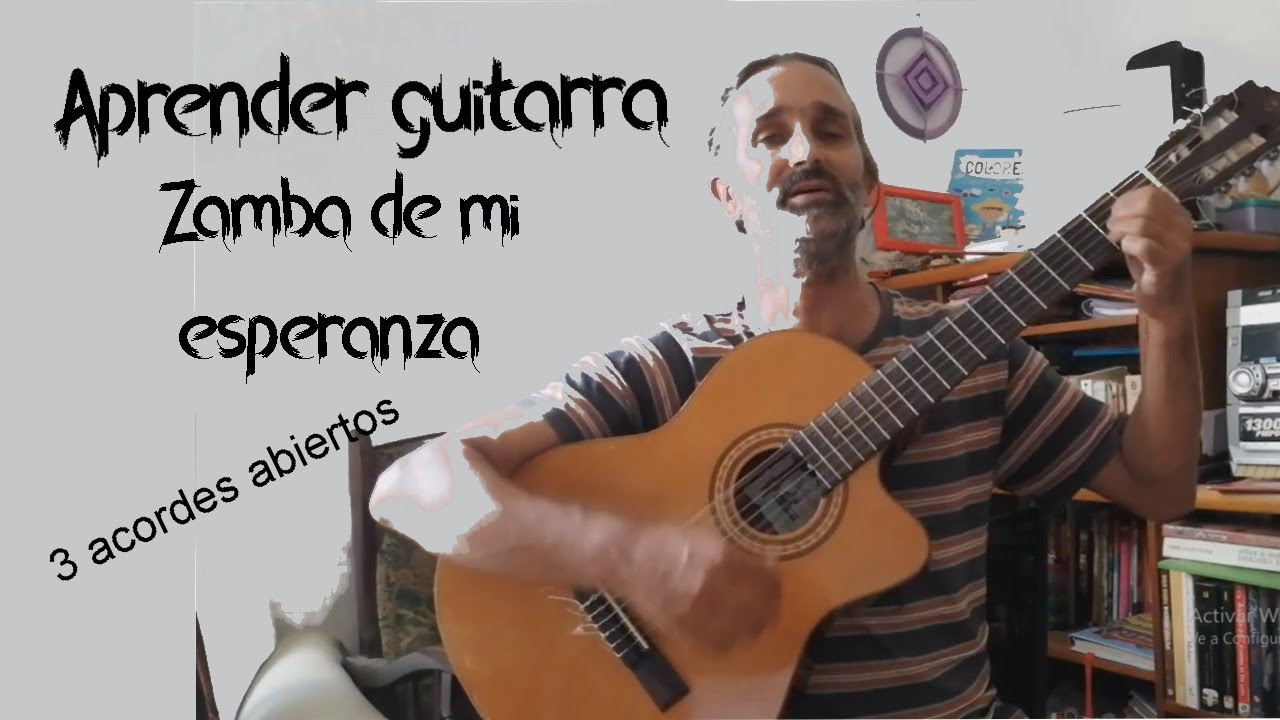 3) Aprender guitarra Zamba de mi esperanza